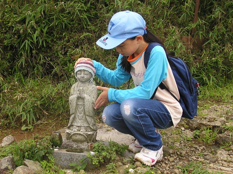 丹沢表尾根 -- 三ノ塔のお地蔵様