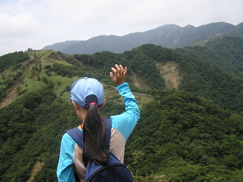 丹沢表尾根 -- ヤッホー