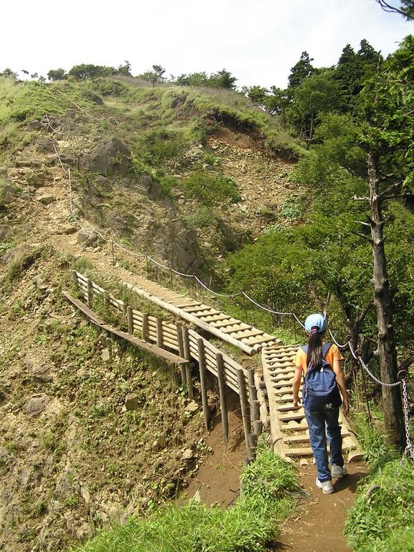 丹沢表尾根 -- 新大日に向かう