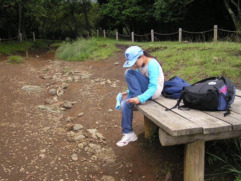 丹沢表尾根 -- 大倉尾根、休憩所