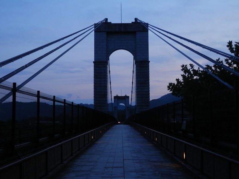 「風の吊橋」にたどり着いた