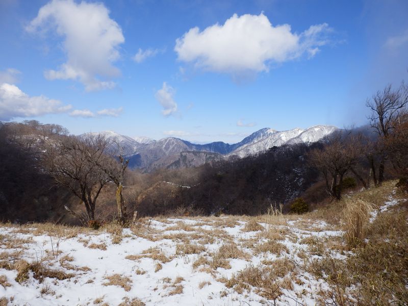 花立より、丹沢主稜