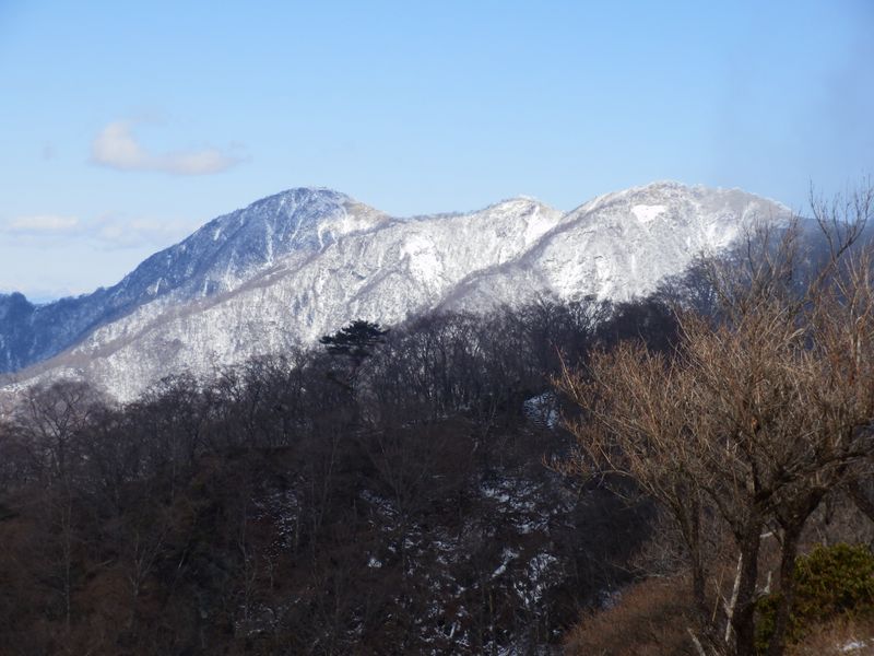 蛭ヶ岳と不動ノ峰