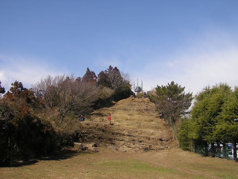 天園 -- 大平山を振り返る