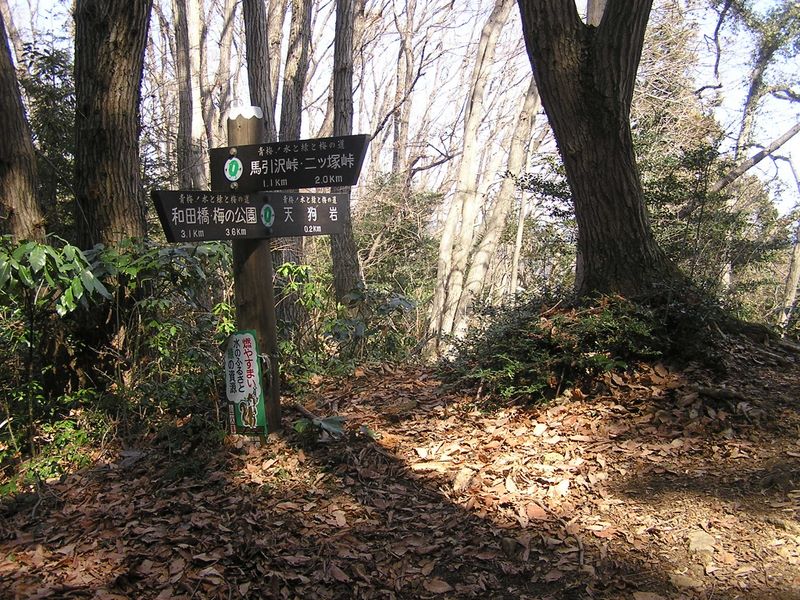 天狗岩・赤ぼっこ -- ここから天狗岩へ往復する