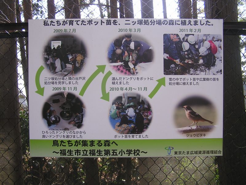 天狗岩・赤ぼっこ -- ドングリからポット苗を作る小学生の取り組み