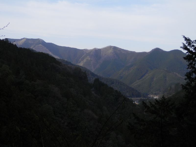 赤杭尾根とJR青梅線