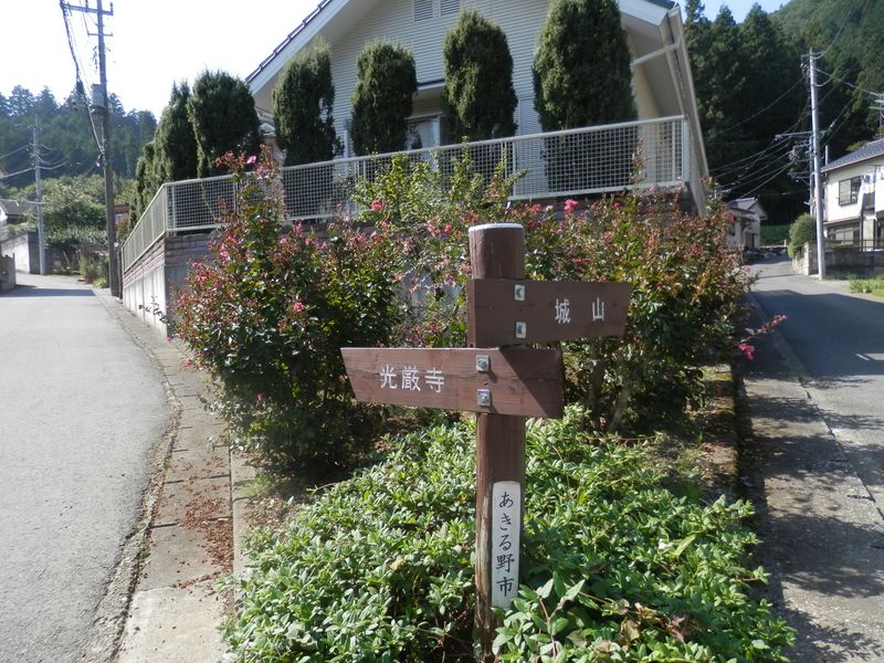 西戸倉に下りてきた