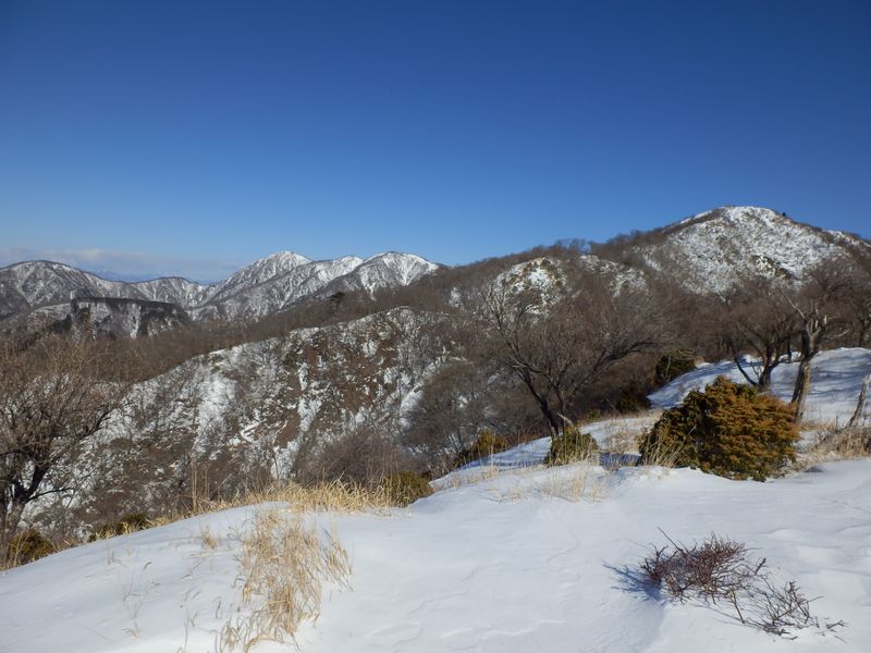 臼ヶ岳から塔ノ岳まで