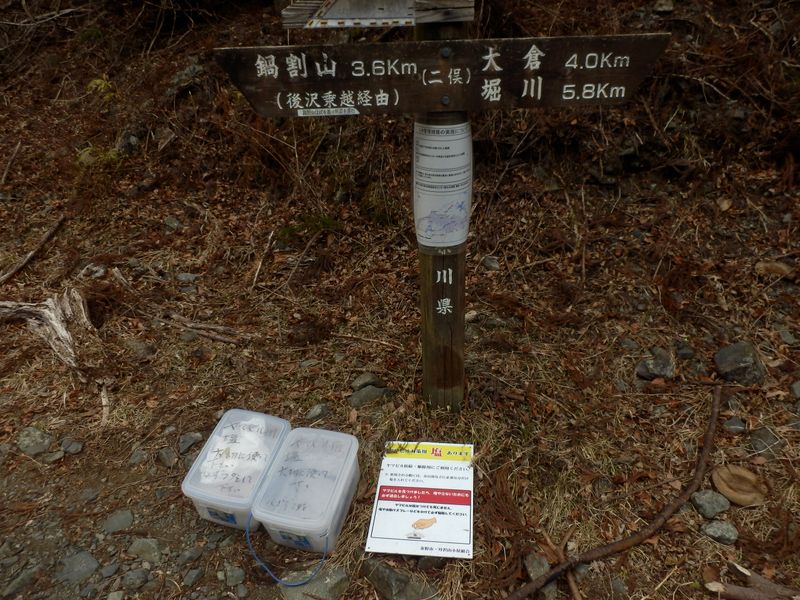 二俣から大倉バス停まで約5.3km