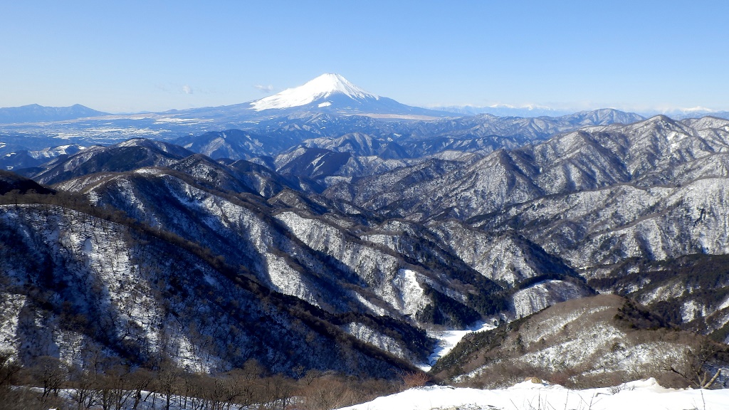 鍋割山稜、同角山稜、ほか