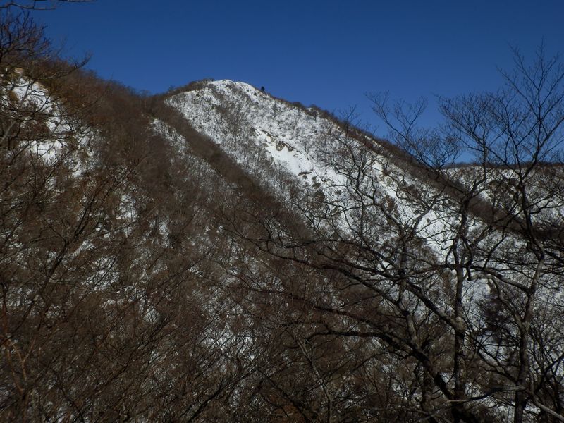 金冷シより、塔ノ岳を