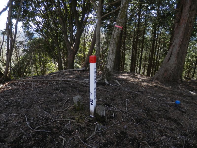 795m峰の西の小峰