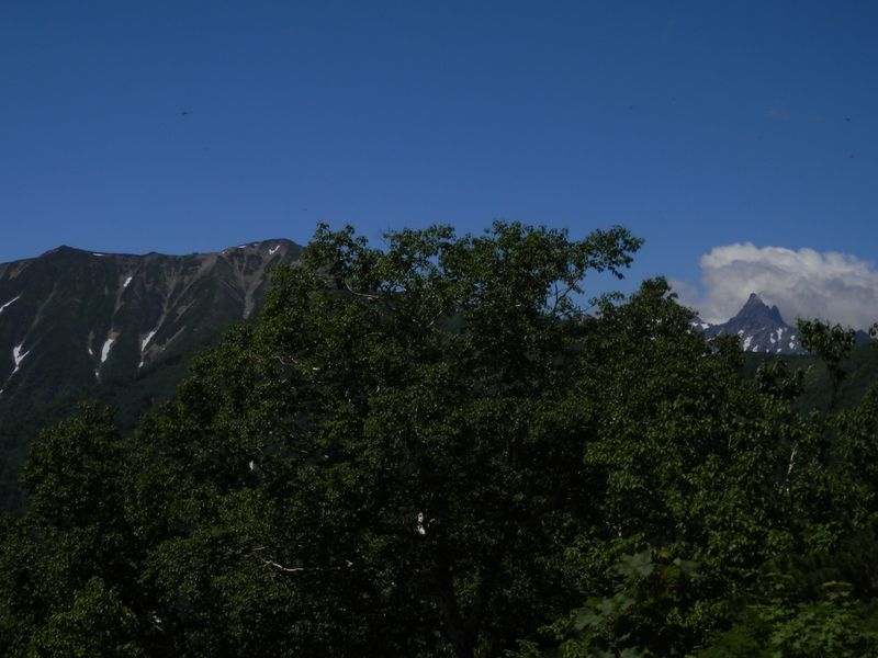 大天井岳と槍ヶ岳