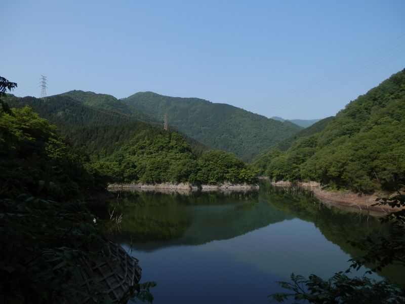 栂立尾根の末端