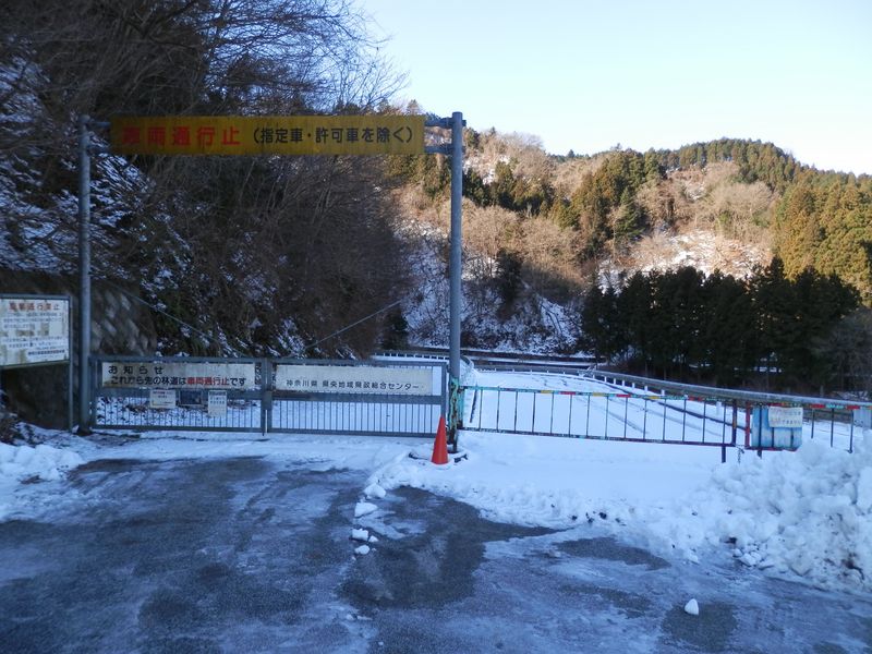 歩行者は左側をすり抜けられる