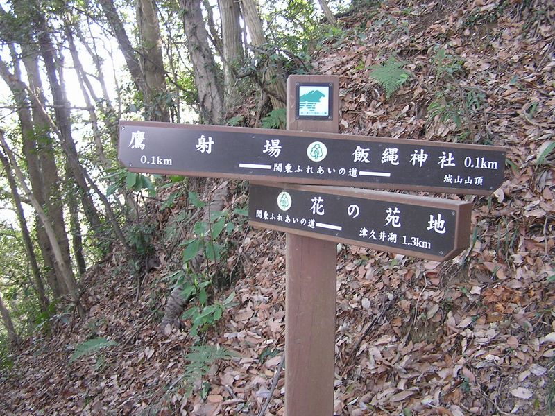 城山と津久井湖 -- 分岐