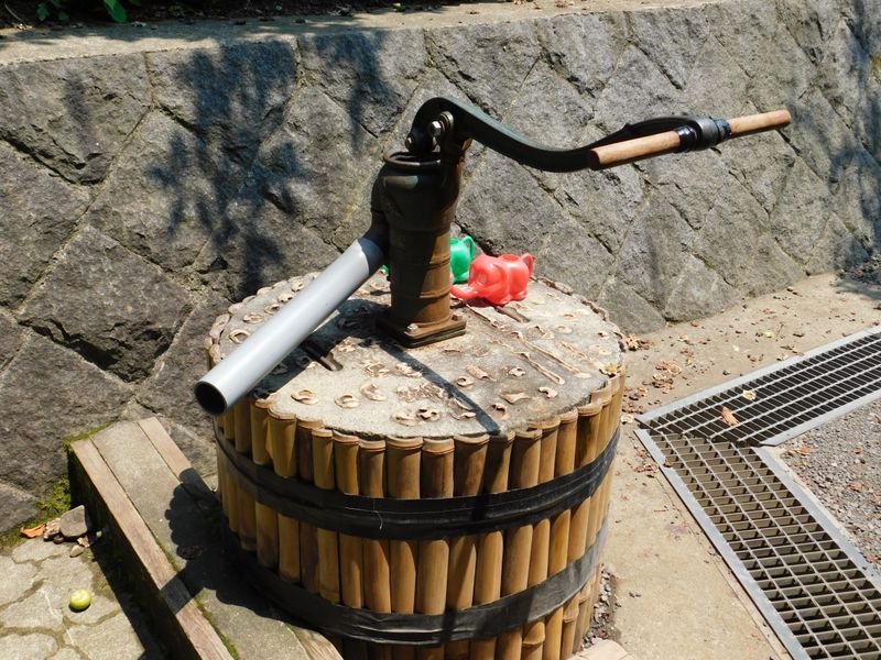 まず呼び水を入れて