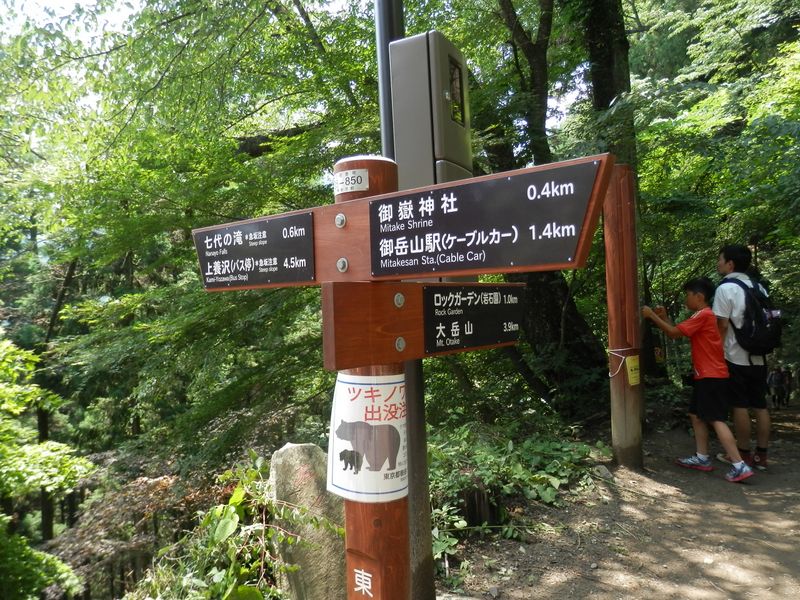 ロックガーデン周回コースに進む