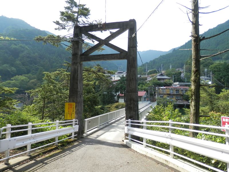 雲仙橋で多摩川を越える