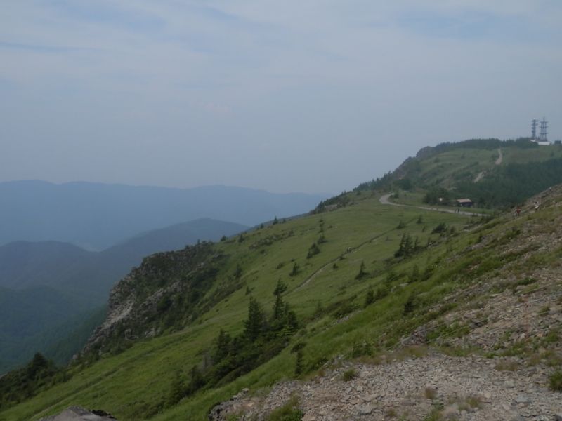 美ヶ原 -- 王ヶ鼻方面を望む