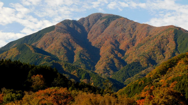 大室山と鐘撞山