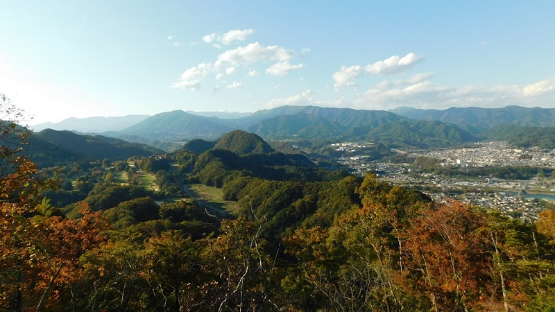鶴島金剛山からのパノラマ