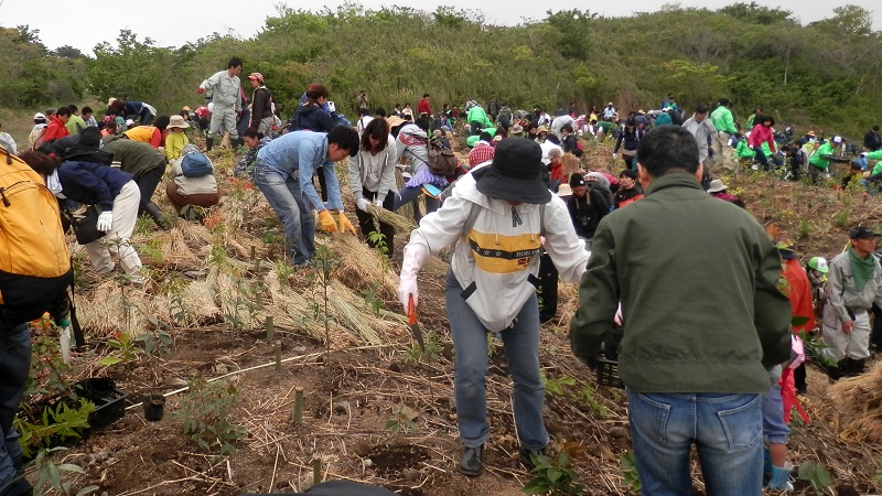 めぐりの森植樹祭