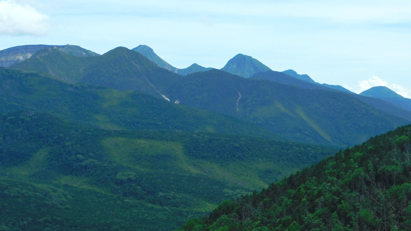 縞枯山展望台から望む南八ヶ岳