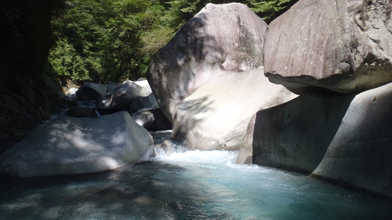 玄倉川中流域のユーシンブルー