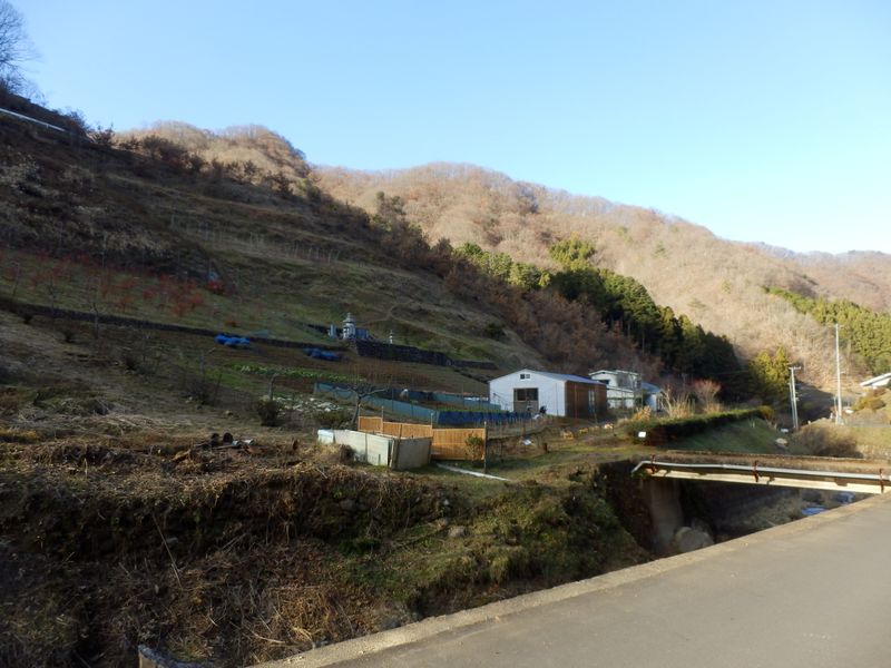 山間の村の午後