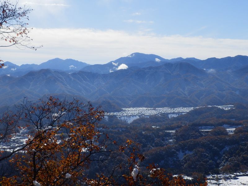 大室山、秋山山稜、高柄山