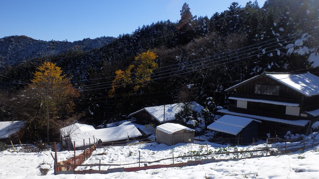 山上集落の風景