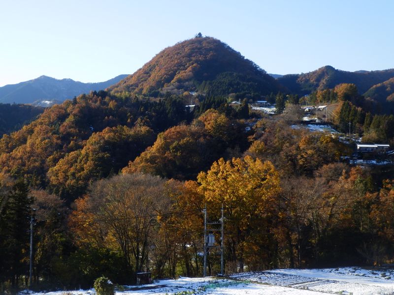 要害山に午後の日差し
