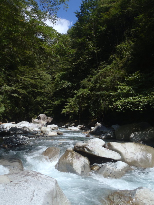 青い空と白い雲